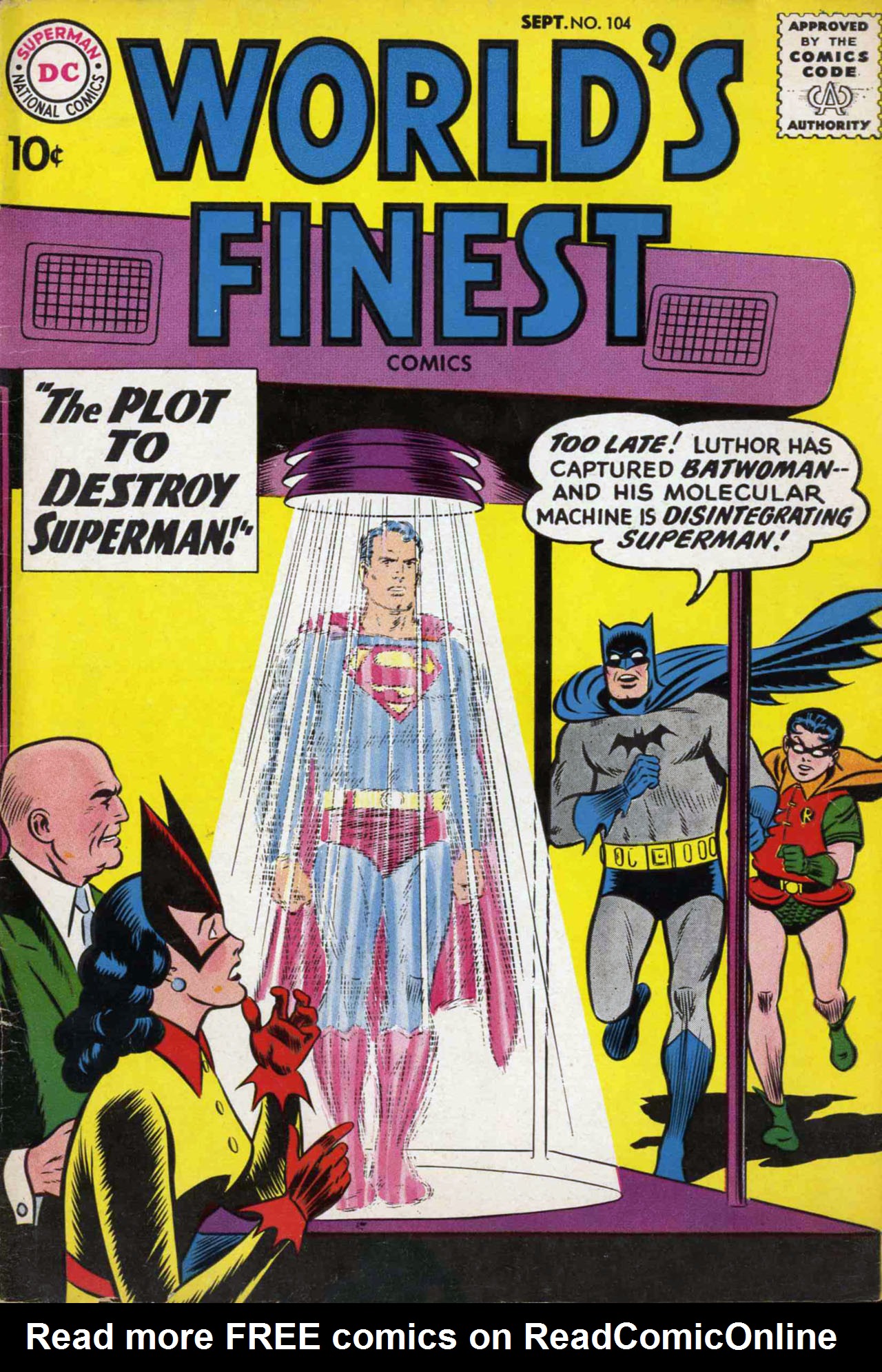 Read online World's Finest Comics comic -  Issue #104 - 1