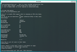 Cara Install dan Konfigurasi ProFTPD pada Operating System Linux Ubuntu Cara Install dan Konfigurasi ProFTPD pada Operating System Linux Ubuntu