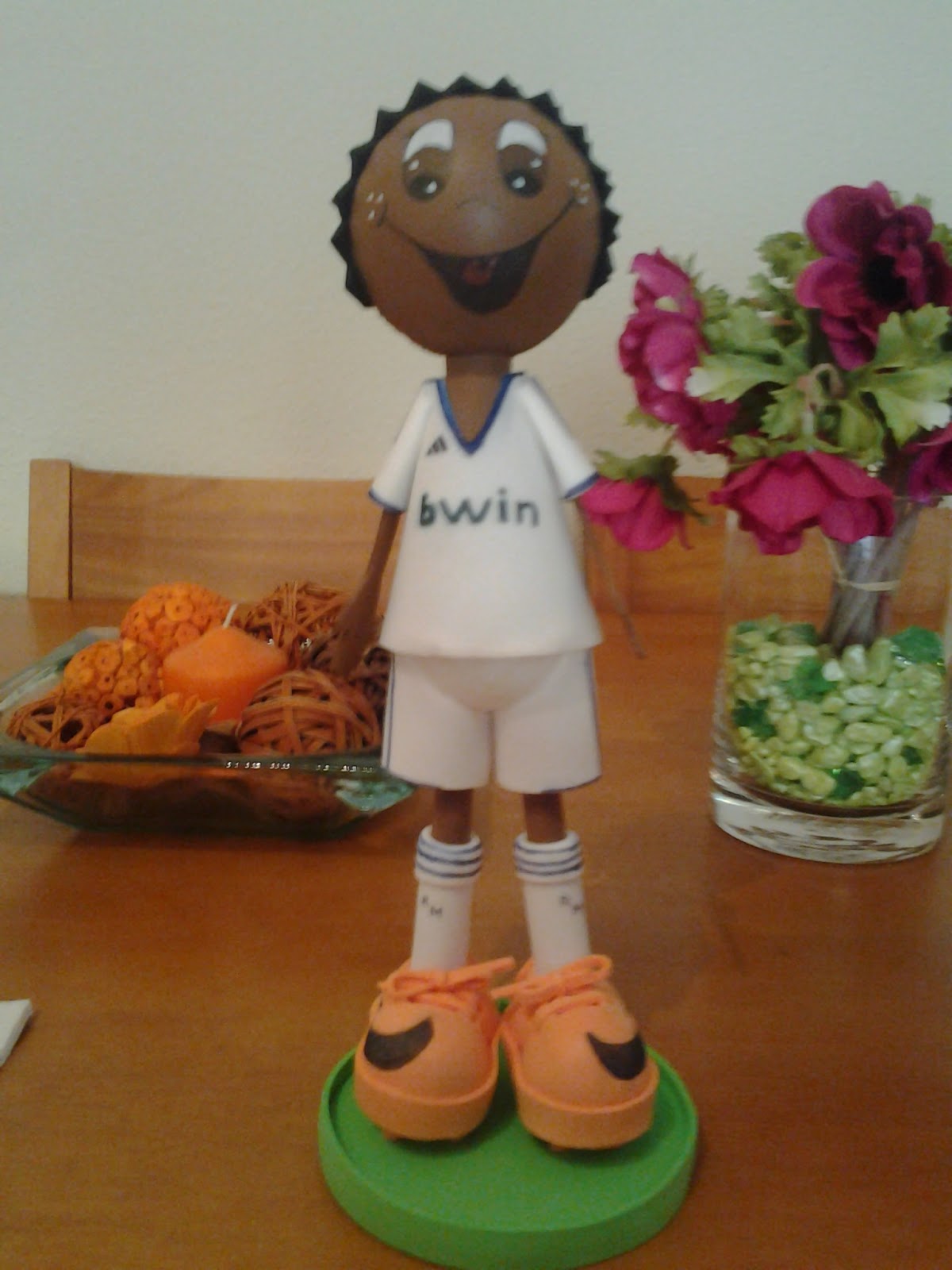 Mis cosas de fieltro y más Jugadores de Fútbol en Goma Eva