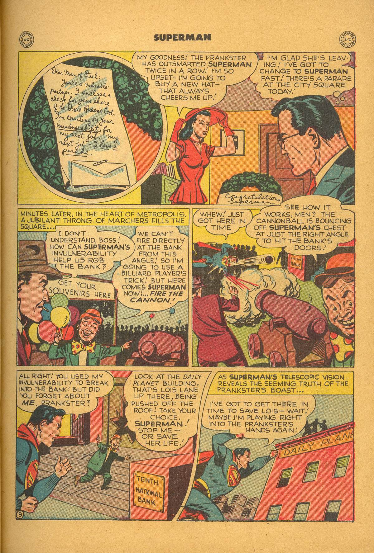 Read online Superman (1939) comic -  Issue #56 - 11