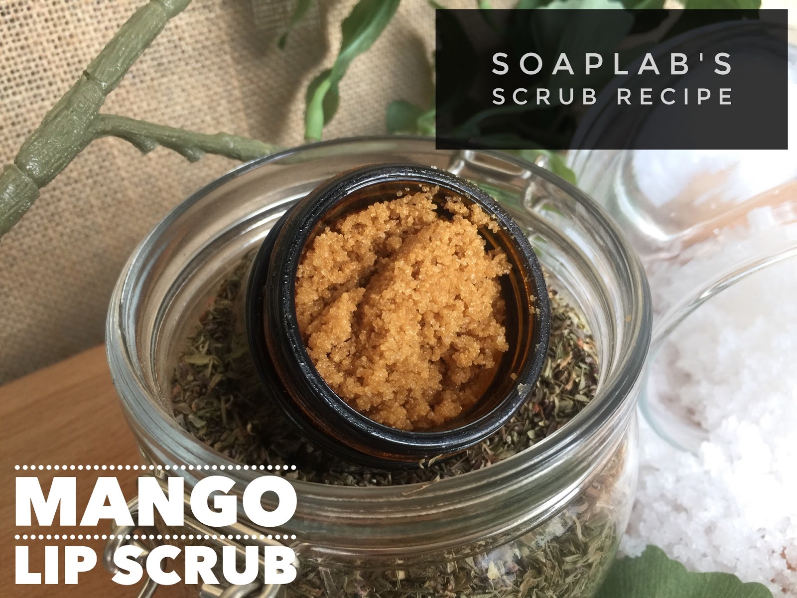SoapLab Malaysia How To Make Mango Lip Scrub Malaysia