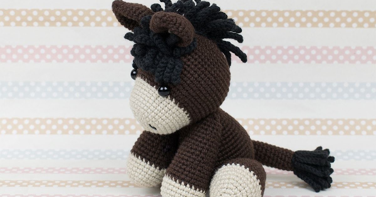 amigurumi burro