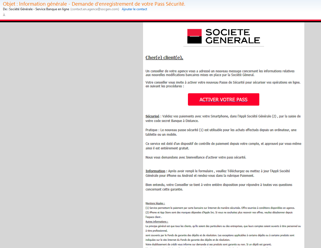 Phishing Hameconnage Arnaques Et Autres Pass Securite