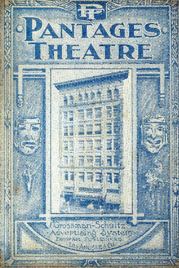 Los Angeles Theatres: Pantages / Arcade Theatre: history