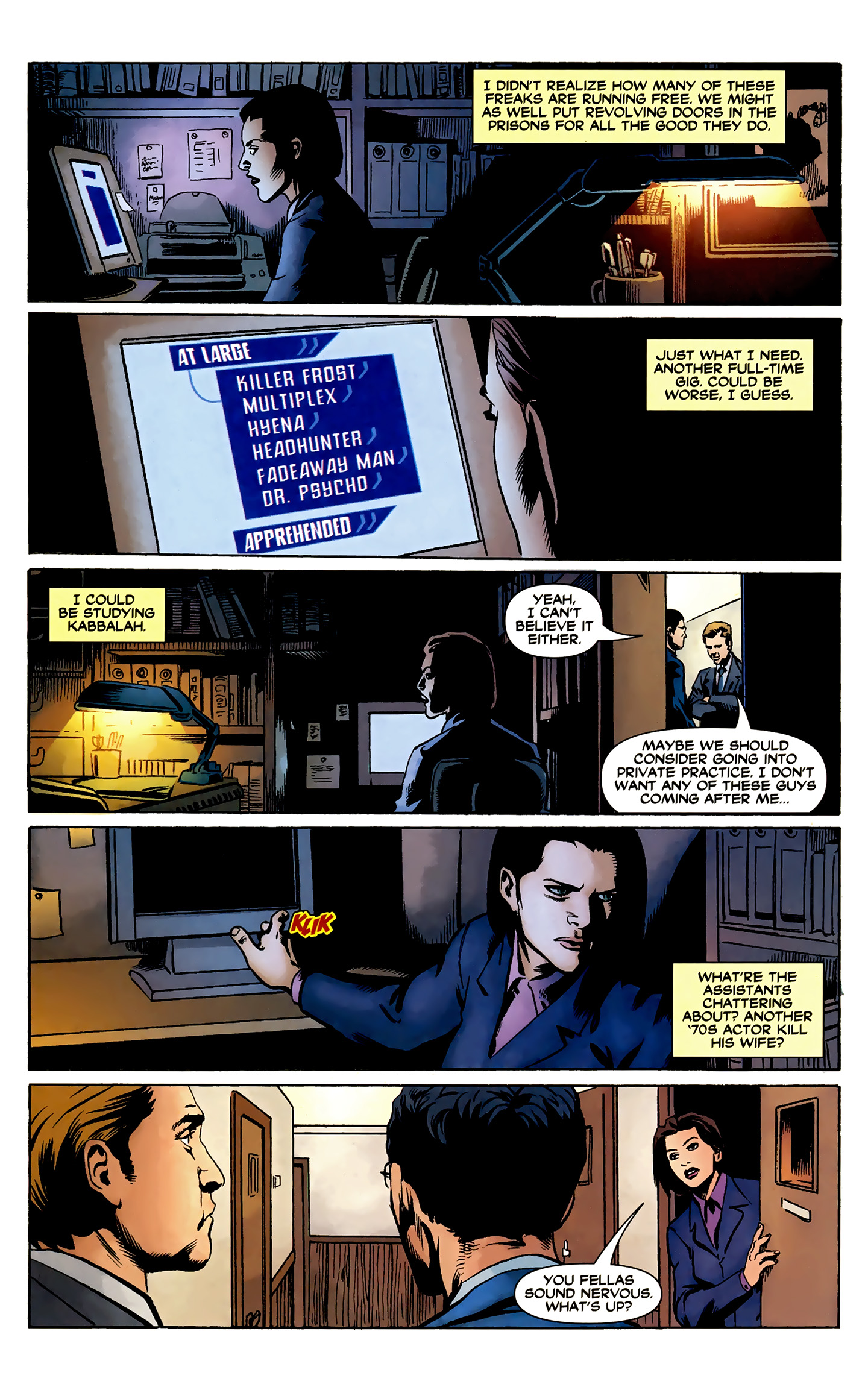 Read online Manhunter (2004) comic -  Issue #4 - 22