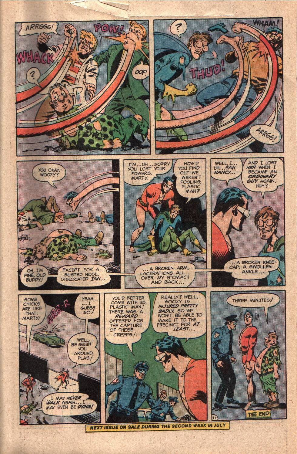 Read online Plastic Man (1976) comic -  Issue #19 - 23