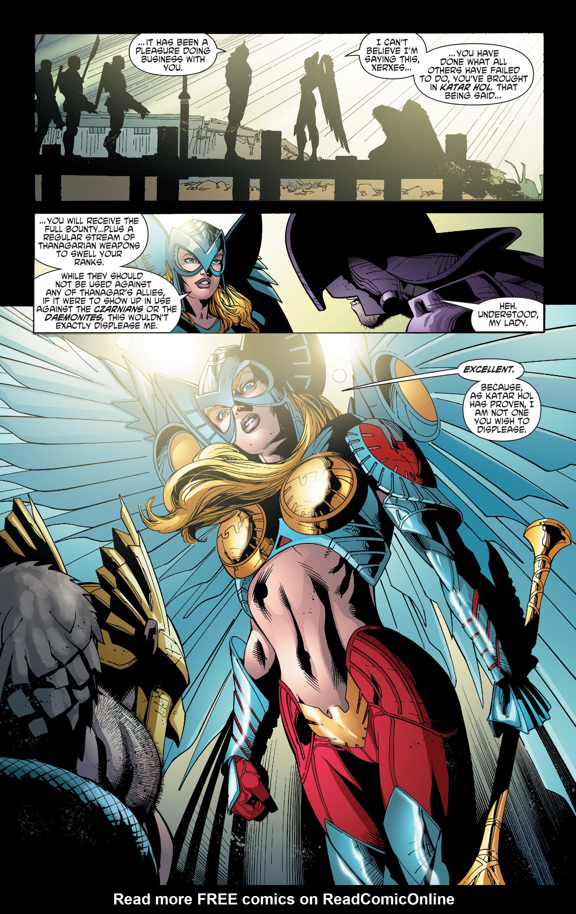 Read online The Savage Hawkman comic -  Issue #15 - 16