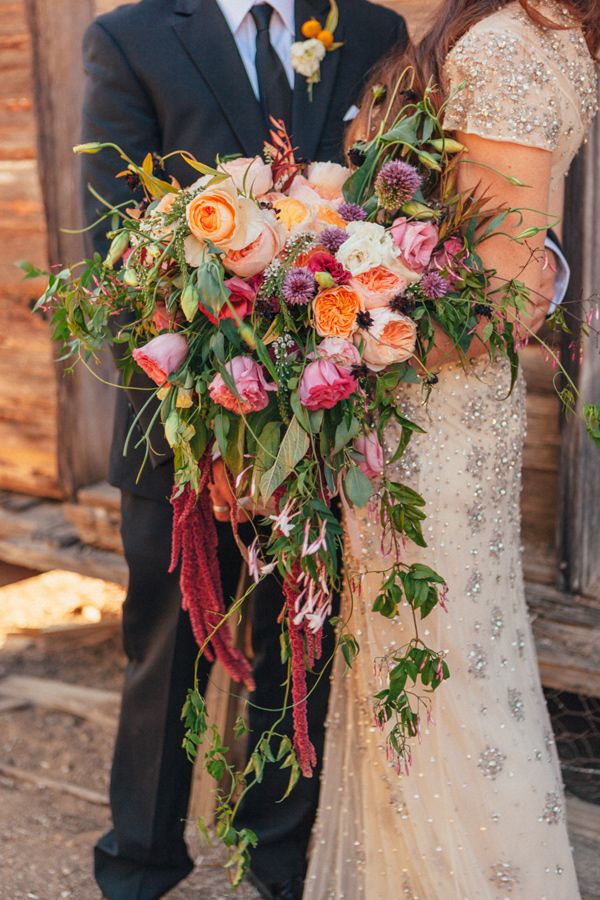 I Am A Woman In Love Cascading Wedding Bouquets Look Amazing