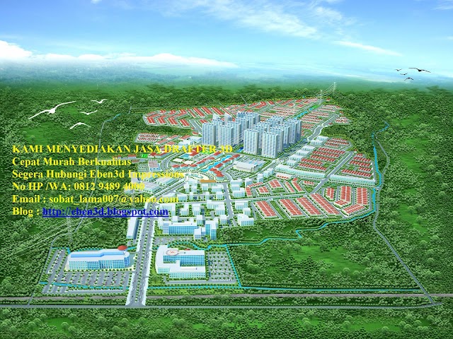 Jasa Pembuatan 3D Arsitektur, 3D Masterplan, 3D Interior, 3D Eksterior