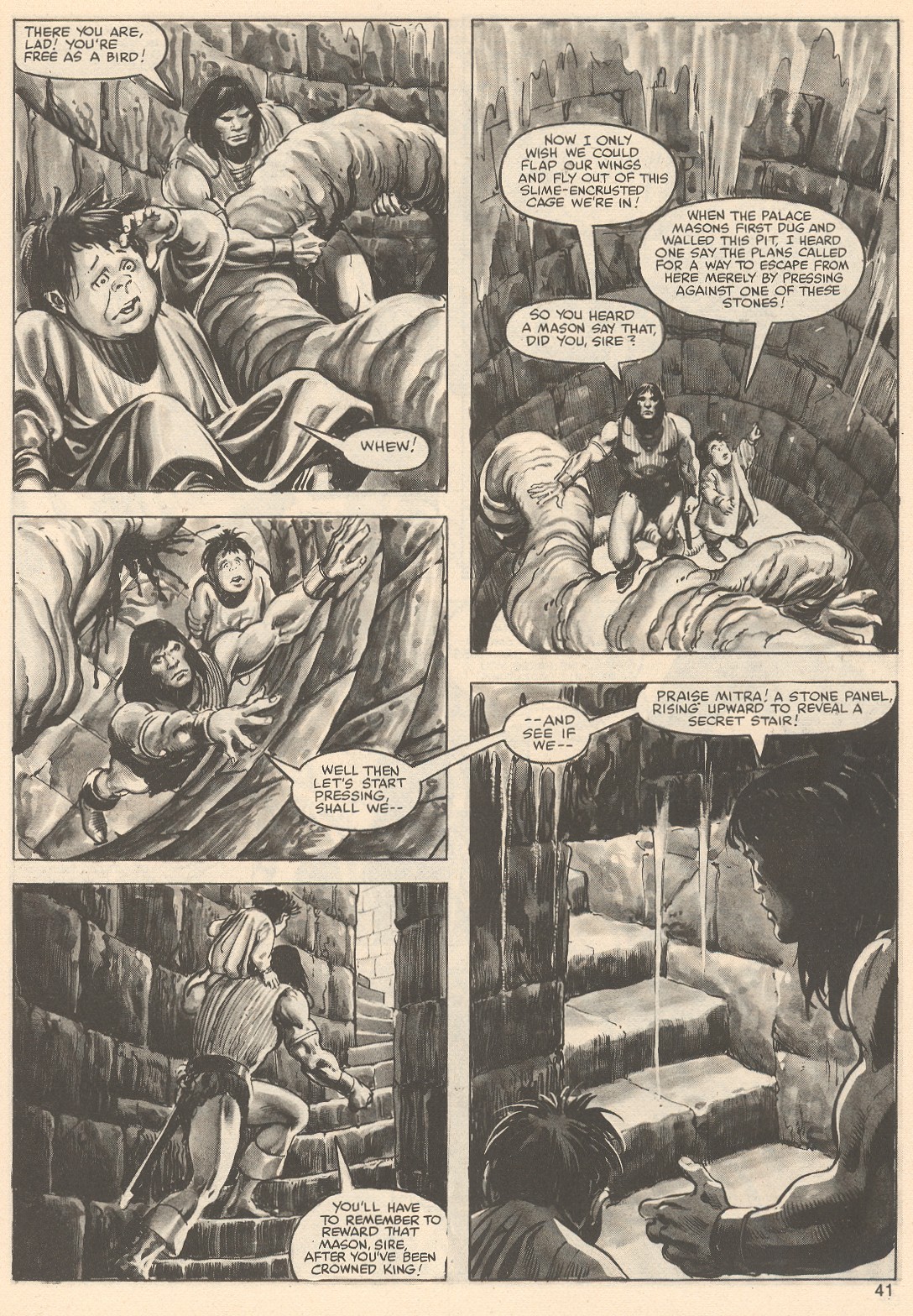 Read online The Savage Sword Of Conan comic -  Issue #76 - 41