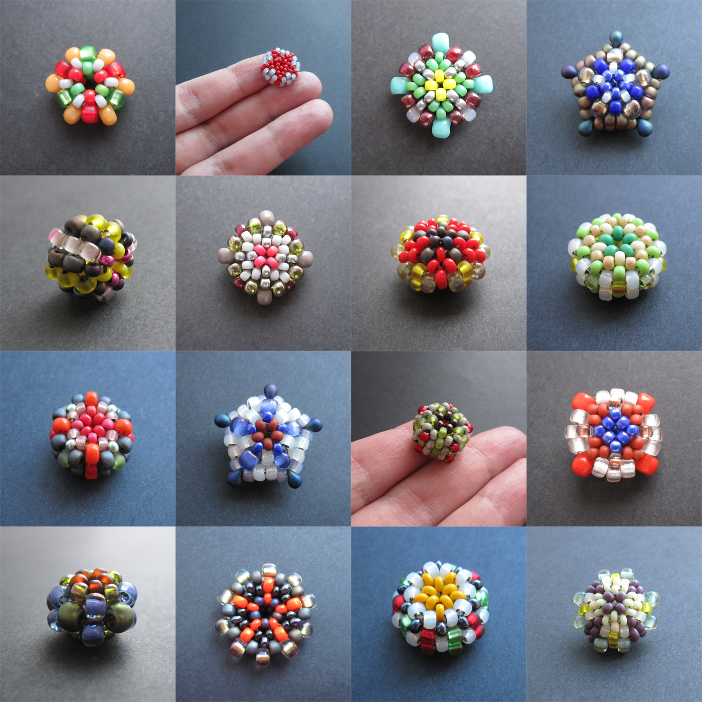 Beading by Malin de Koning New beaded beads