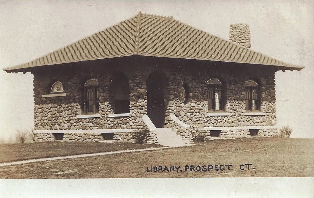 Library Postcards Library, Prospect, Connecticut