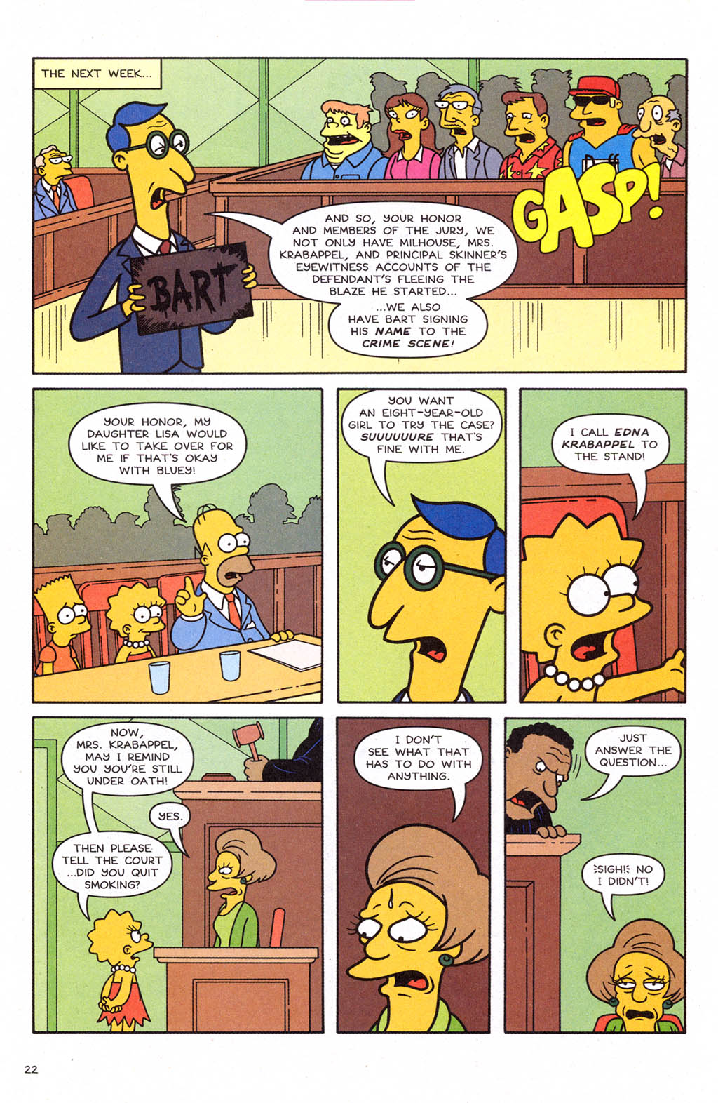 Read online Simpsons Comics comic -  Issue #107 - 23