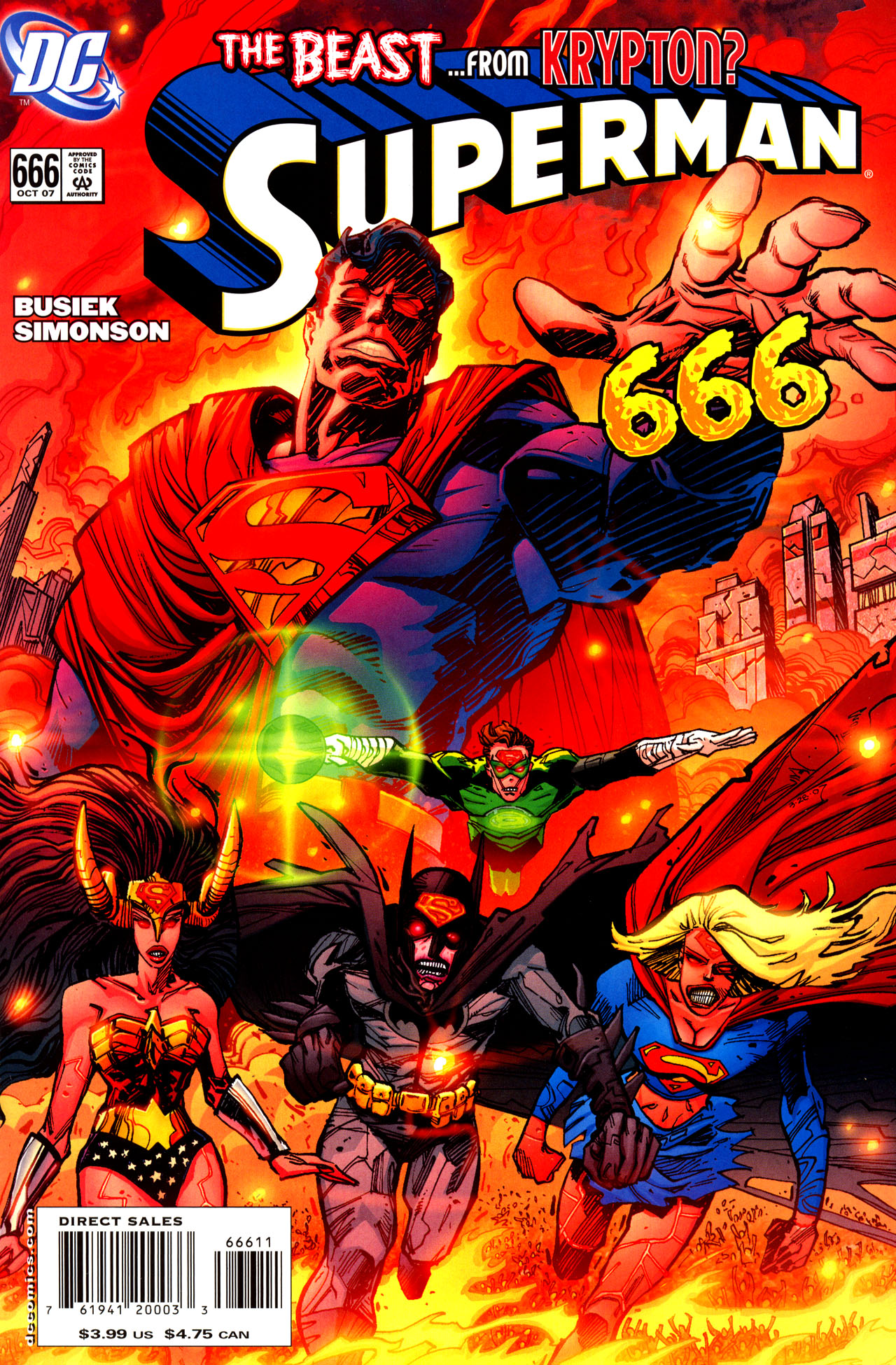Read online Superman (1939) comic -  Issue #666 - 1