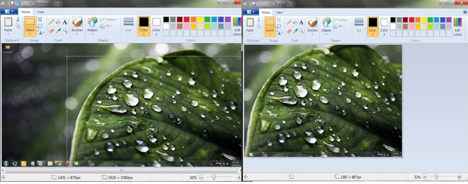 How To Use Paint In windows 7Basic Instructions Windows 7 Features