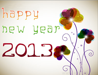 Happy New Year Flowers Wallpapers and Wishes Greeting Cards 020