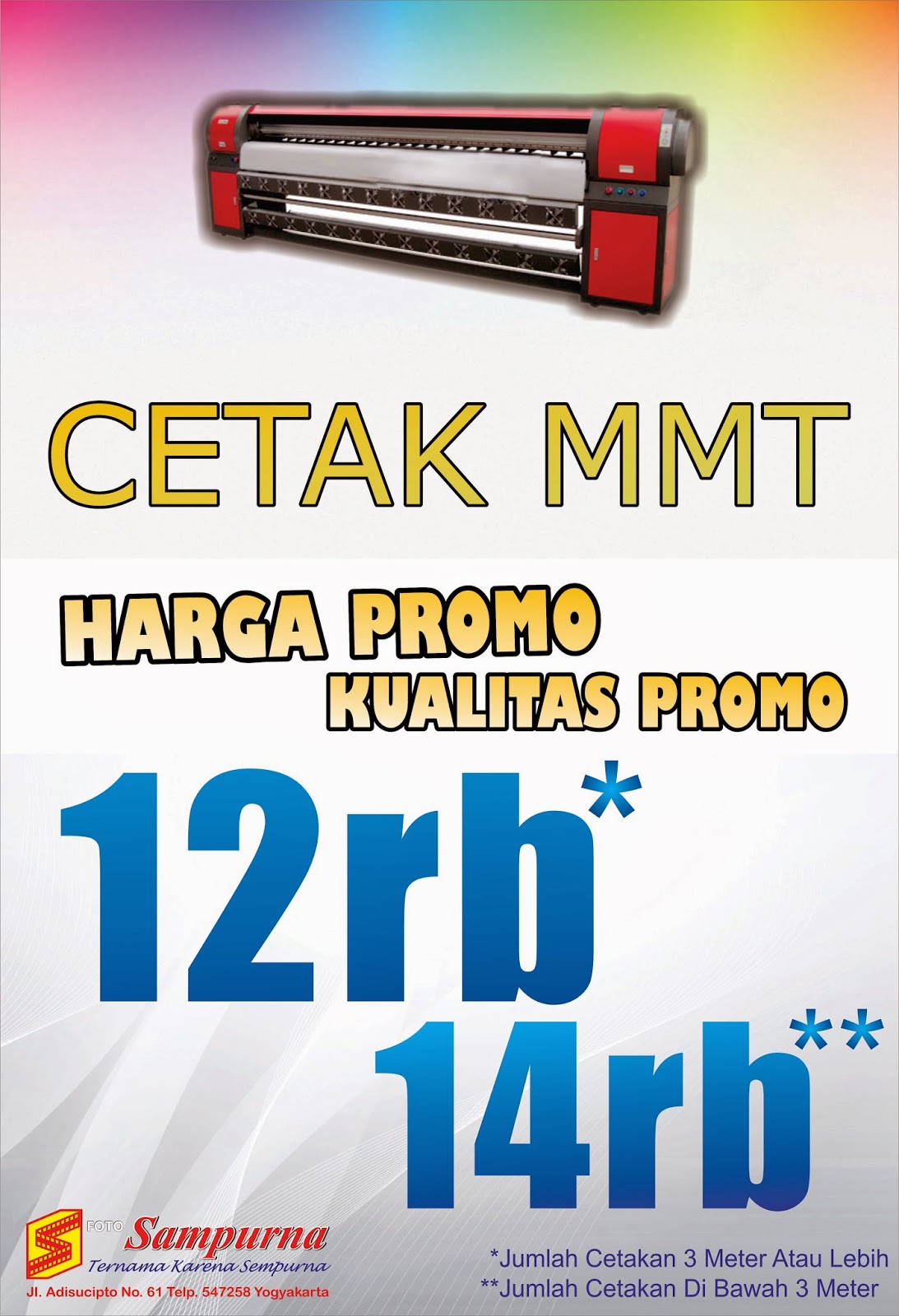 Cetak MMT Harga Promo Foto Sampurna