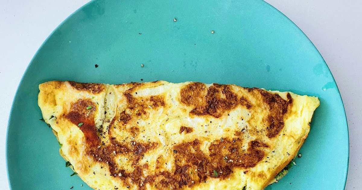 Parsley omelette