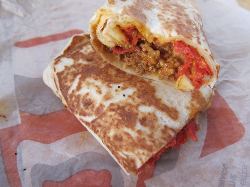 Taco Bell Beefy Nacho Loaded Griller