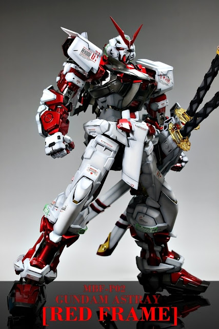 GUNDAM GUY: PG 1/60 MBF-PO2 Gundam Astray Red Frame - Painted Build