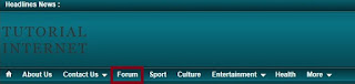 Cara membuat Forum Blogger