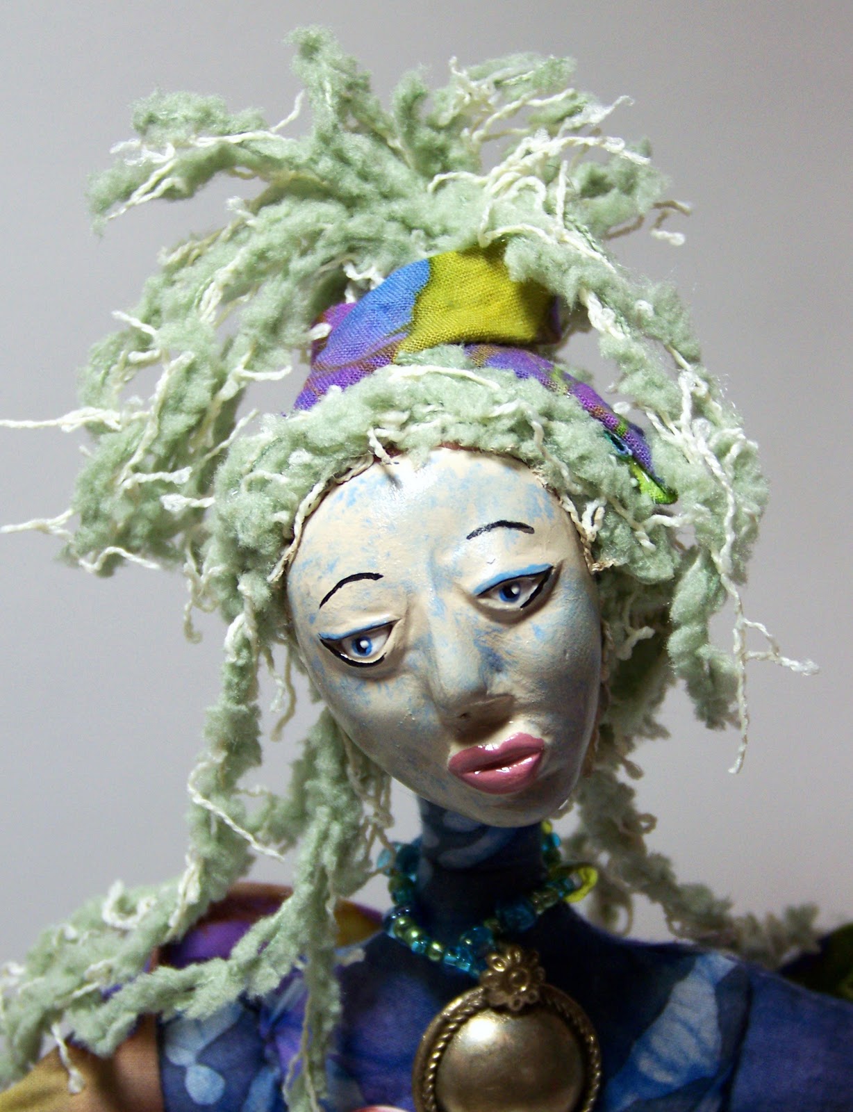 Wisdom Keeper Art Dolls: Danu the Bellydancing Mermaid ~ OOAK Art Doll ...
