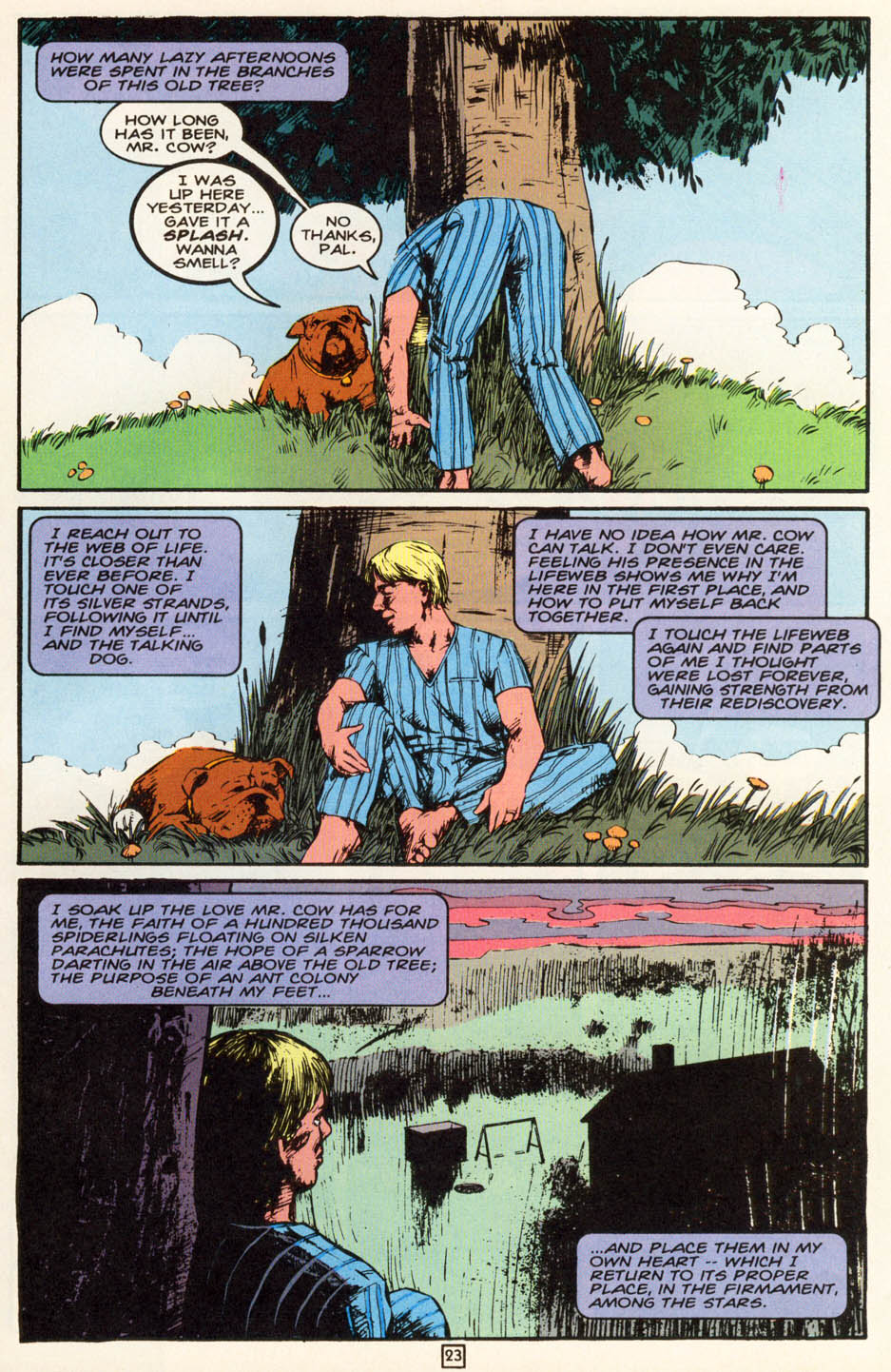 Read online Animal Man (1988) comic -  Issue #80 - 23