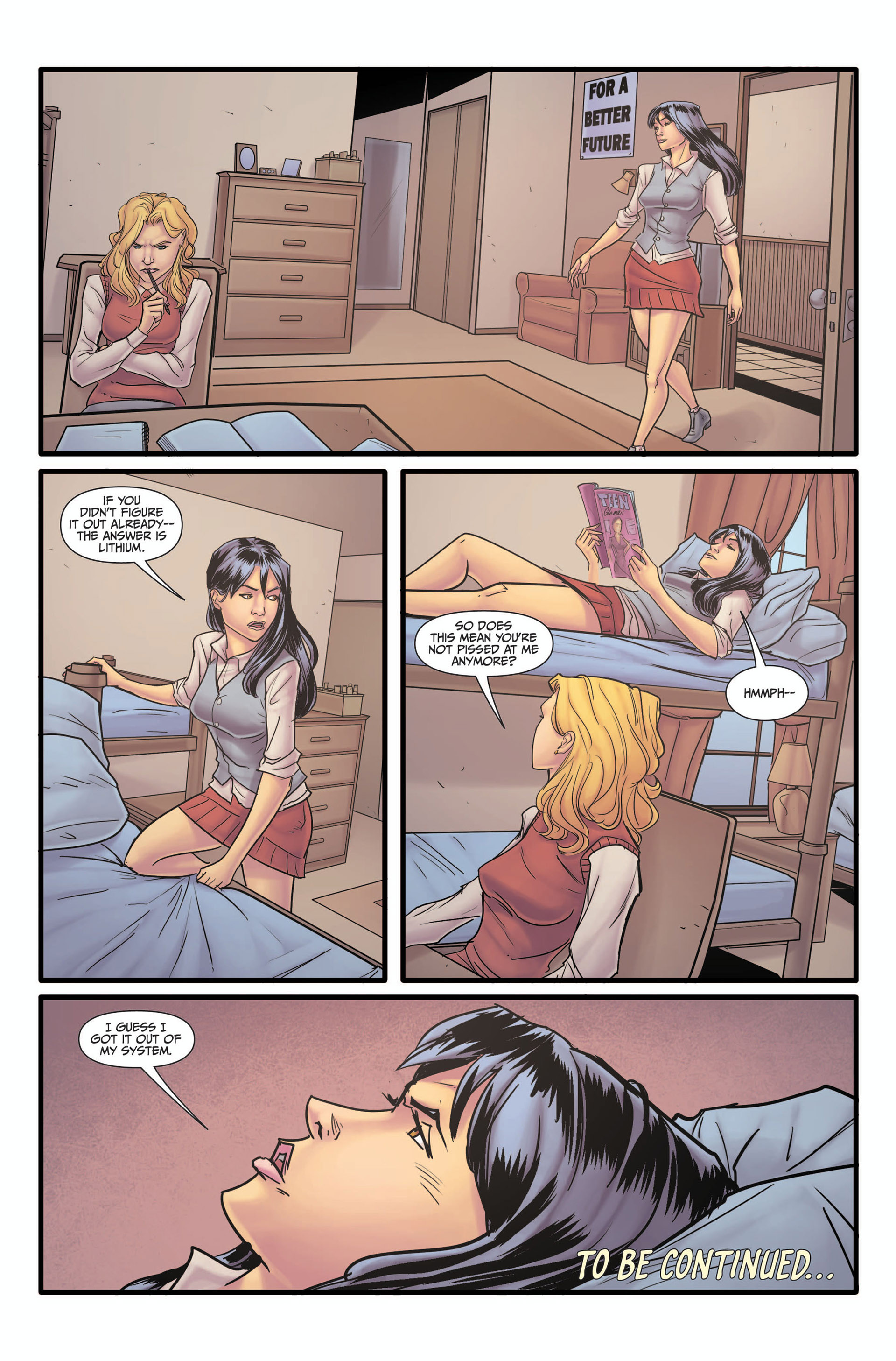 Read online Morning Glories comic -  Issue #7 - 28