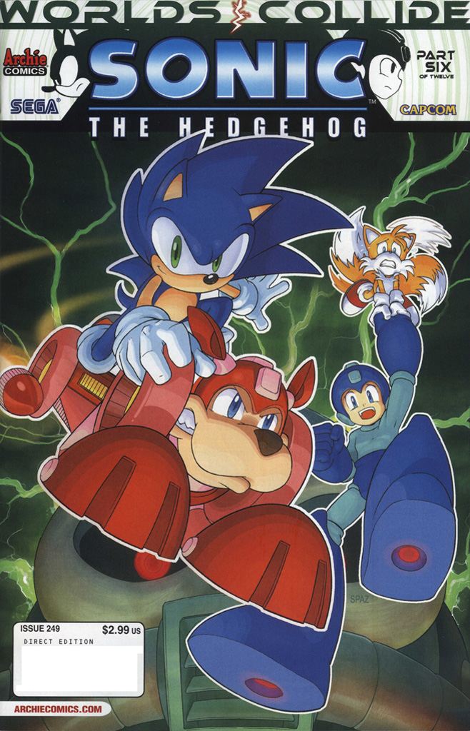 Read online Sonic The Hedgehog comic -  Issue #249 - 1