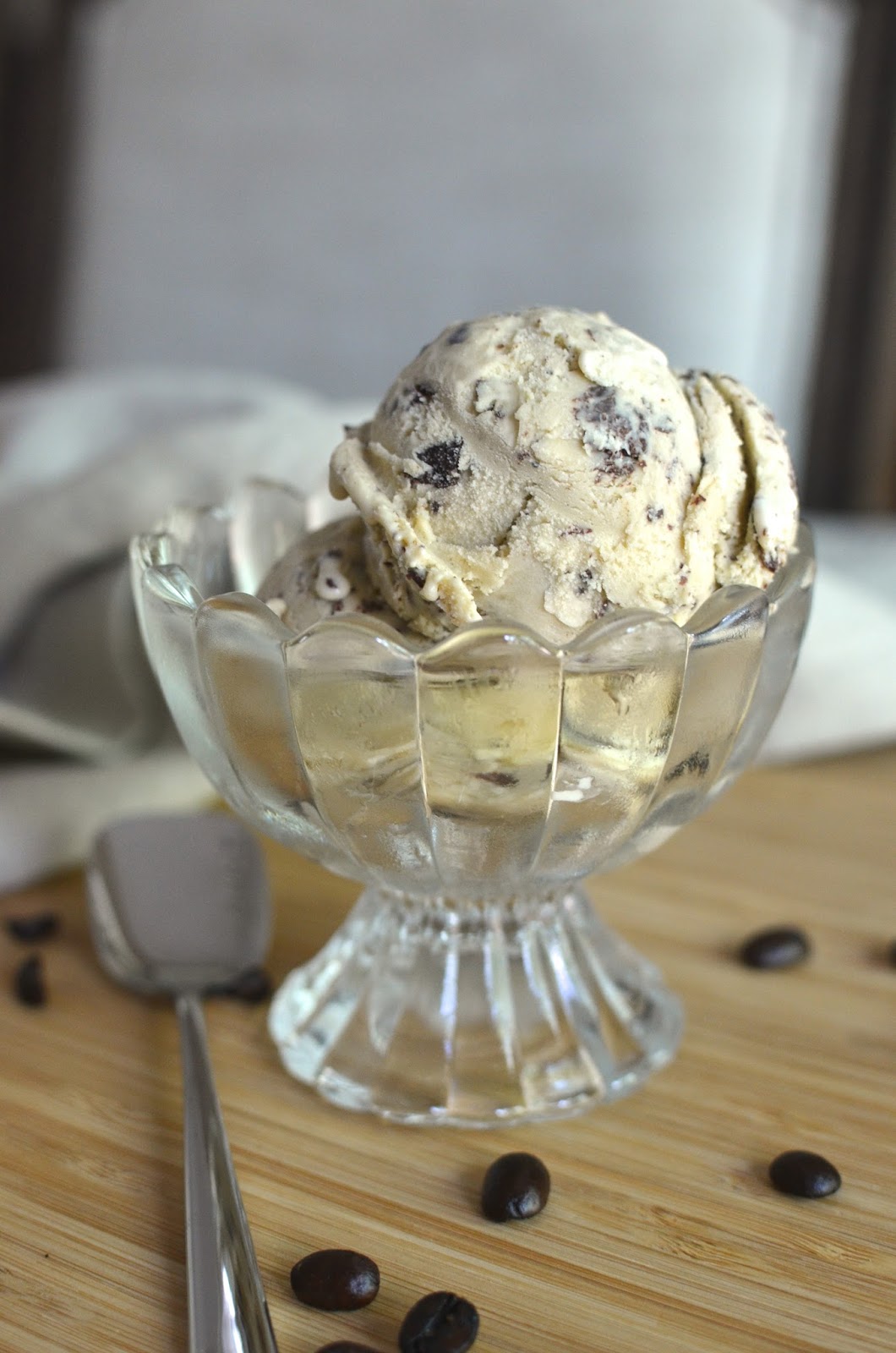 Playing with Flour Coffee chocolate chip ice cream