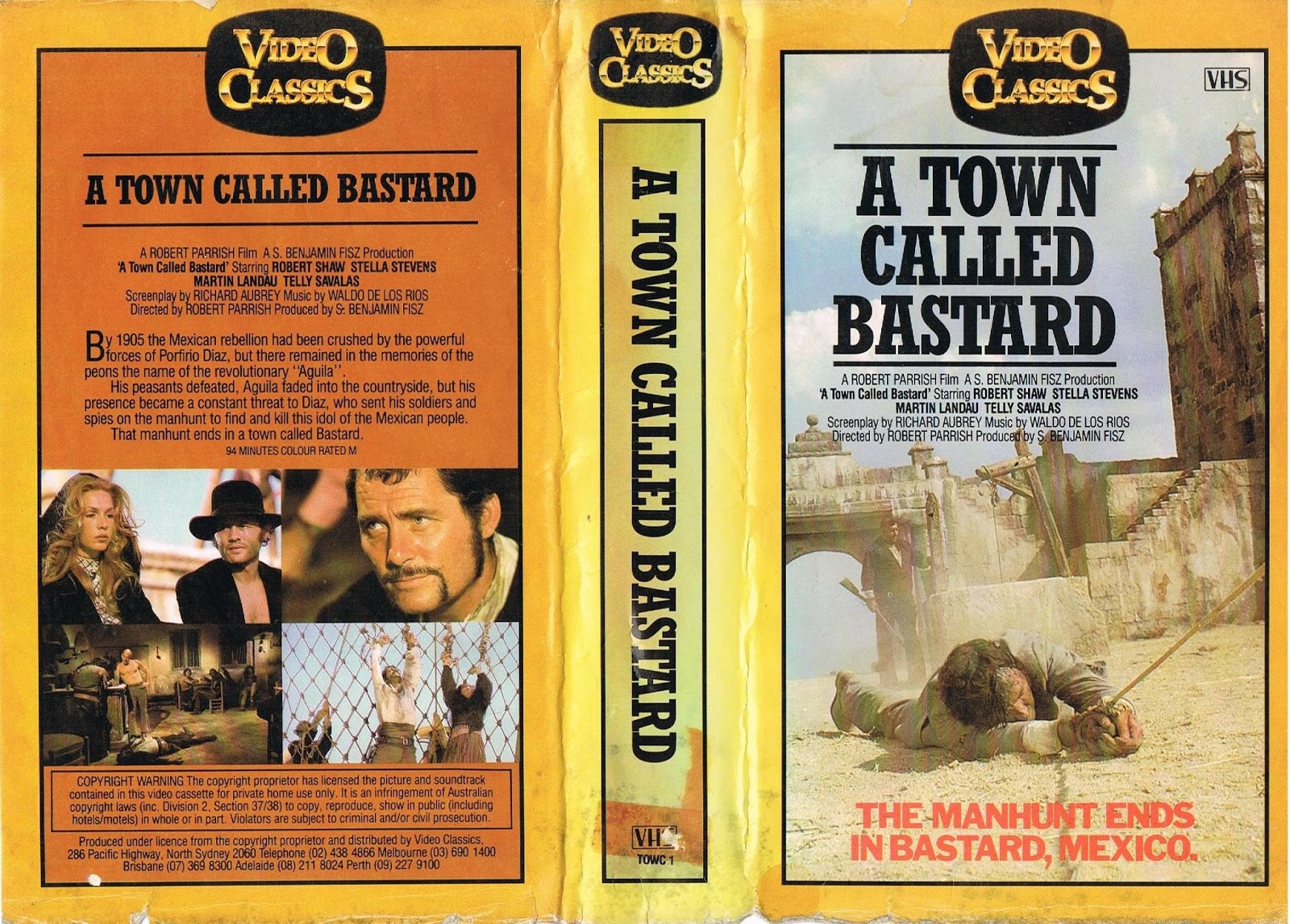 Australian VHS Covers: Video Classics Collection