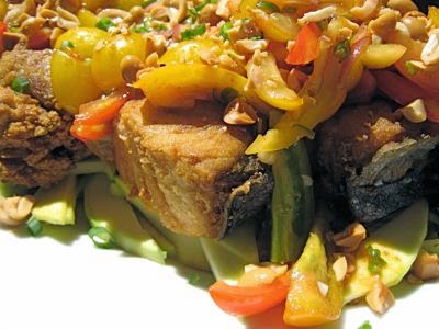 Grilled Tanguigue with Lime Salad Recipe