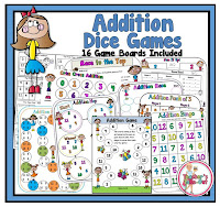Addition Dice Games