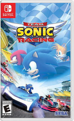 Team Sonic Racing Game Cover Nintendo Switch 2
