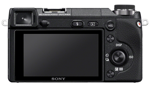 sony nex-6 rear lcd evf