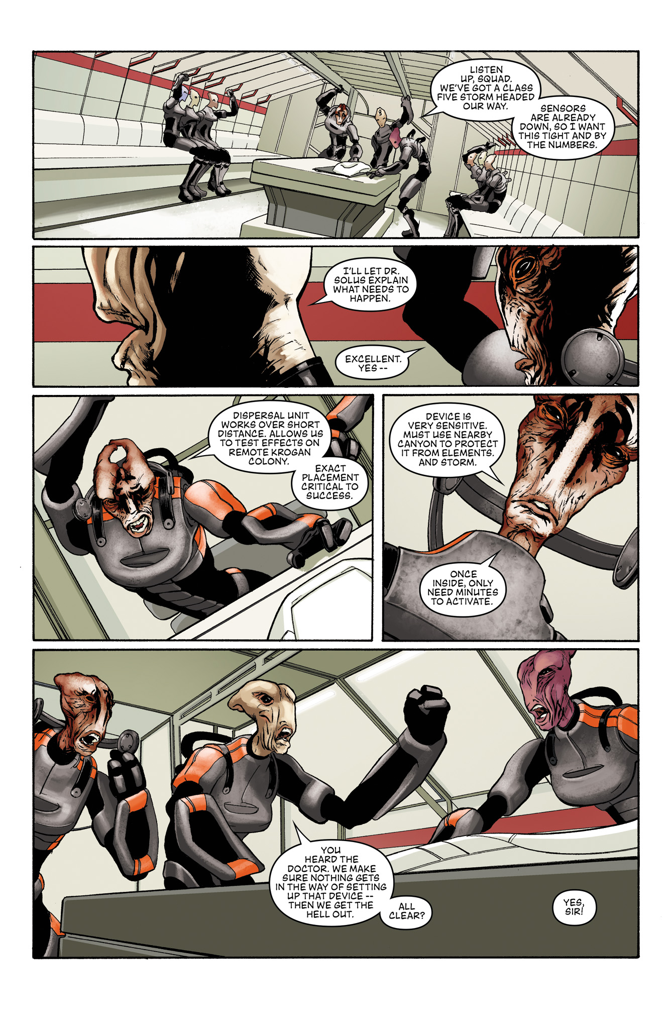 Read online Mass Effect: Foundation comic -  Issue #9 - 9