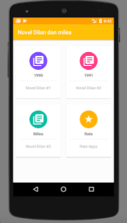 Novel Dilan dan Milea Apk - Free Download Novel Android Application
