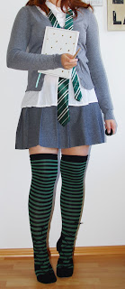 [Halloween-Special] Costumes out of my Closet - Teil III: Harry Potter: Slytherin Girl