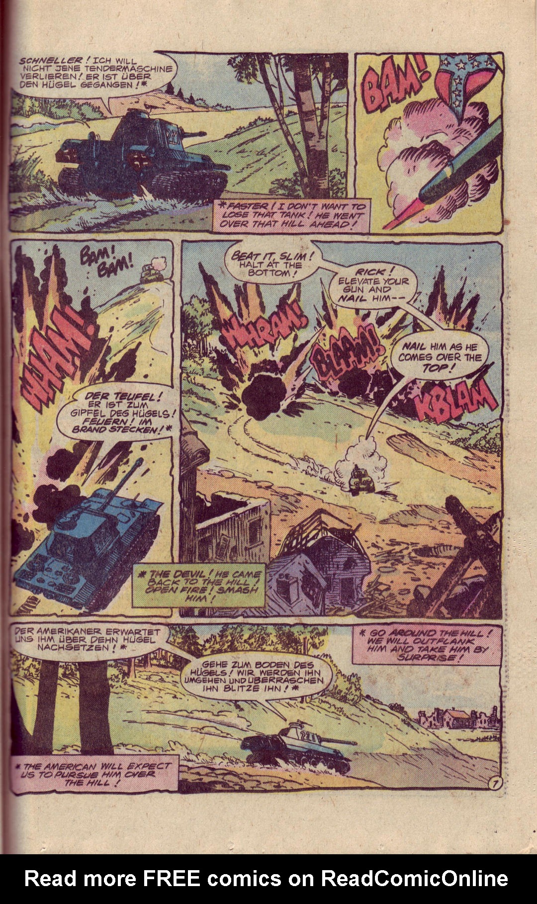 Read online G.I. Combat (1952) comic -  Issue #205 - 73