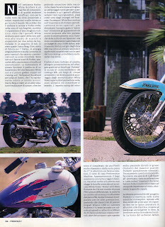 sportster custom on freeway magazine italia n 2 year 1993 pag 3