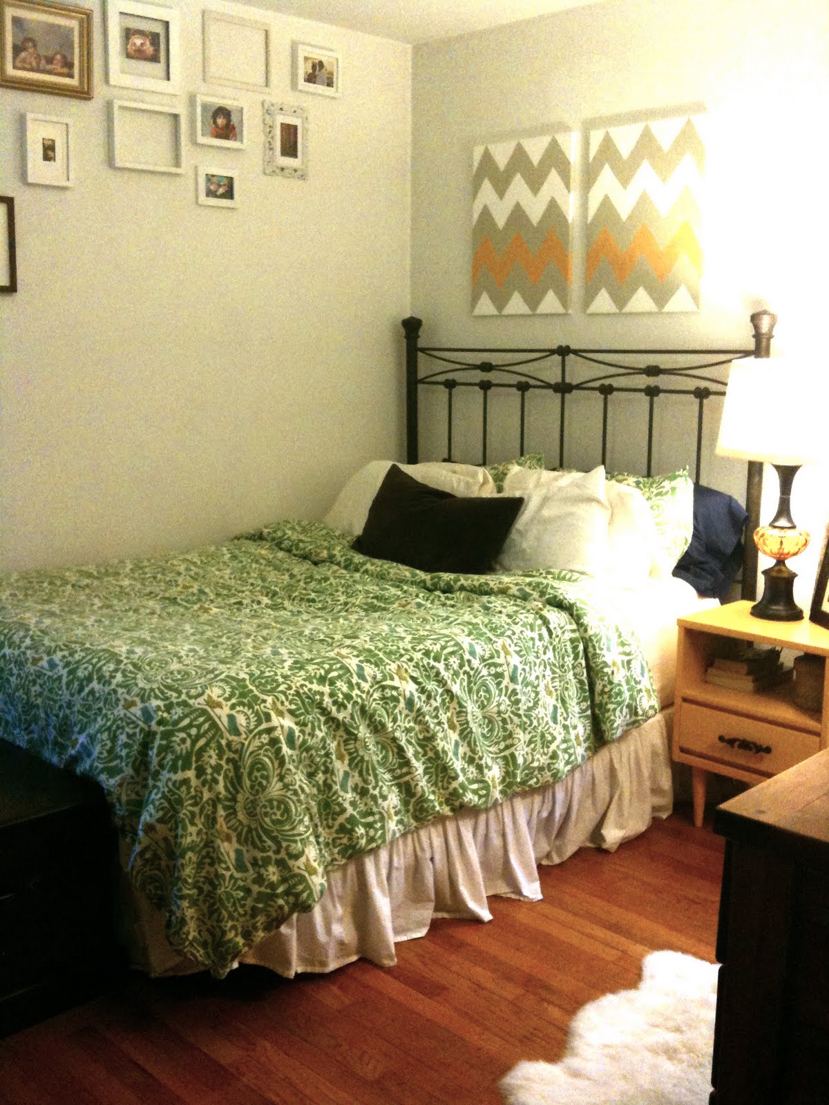 change of scenery: Bedroom mission complete(ish).