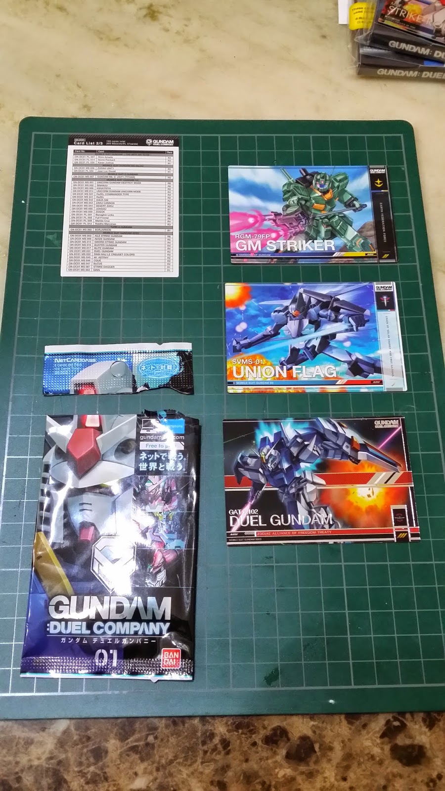 Gear Gundams GUNDAM DUEL COMPANY Online Browser Trading Cards Game.