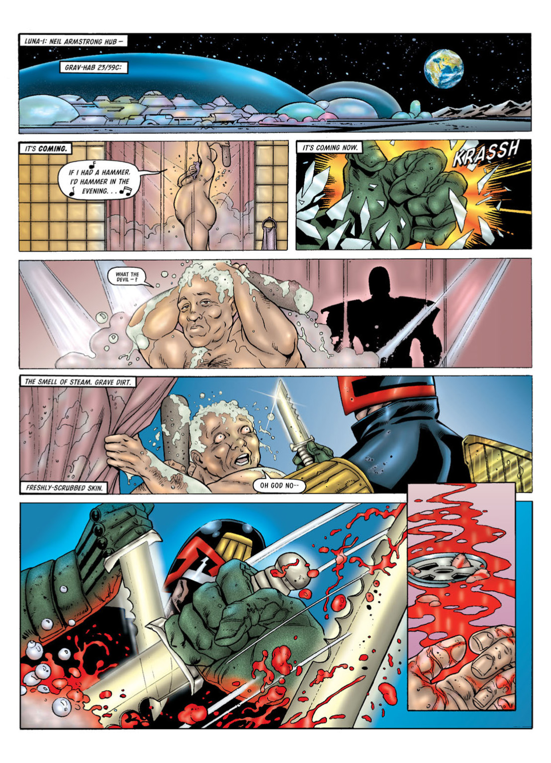 Read online Judge Dredd: The Complete Case Files comic -  Issue # TPB 25 - 222