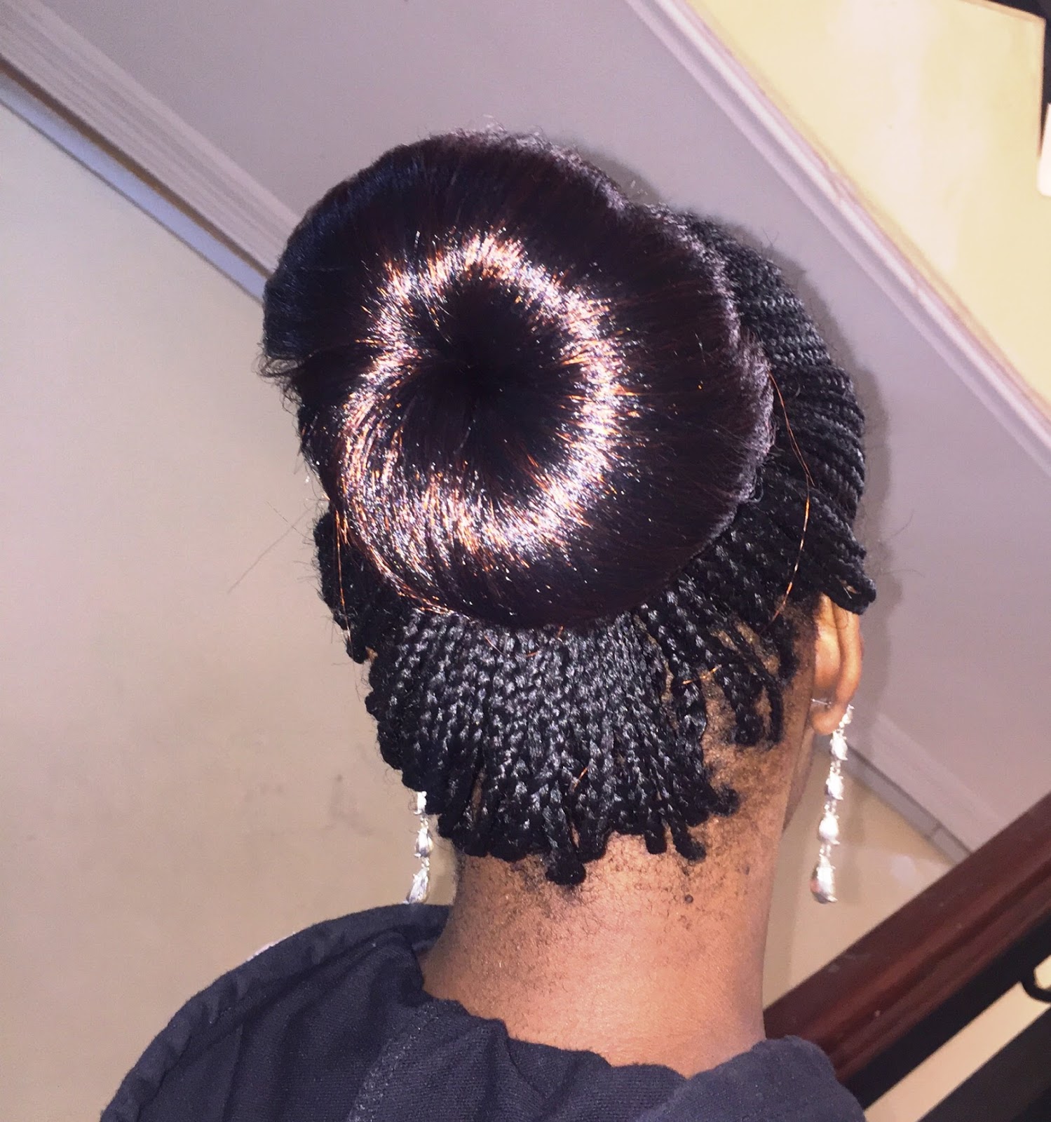 Graceful Lifestyle Bun Hair Extension For Tiny Braids