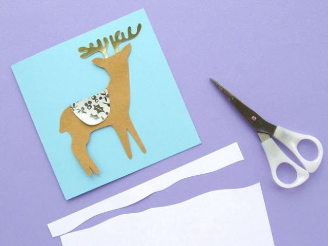 How To: Reindeer Christmas Card Tutorial