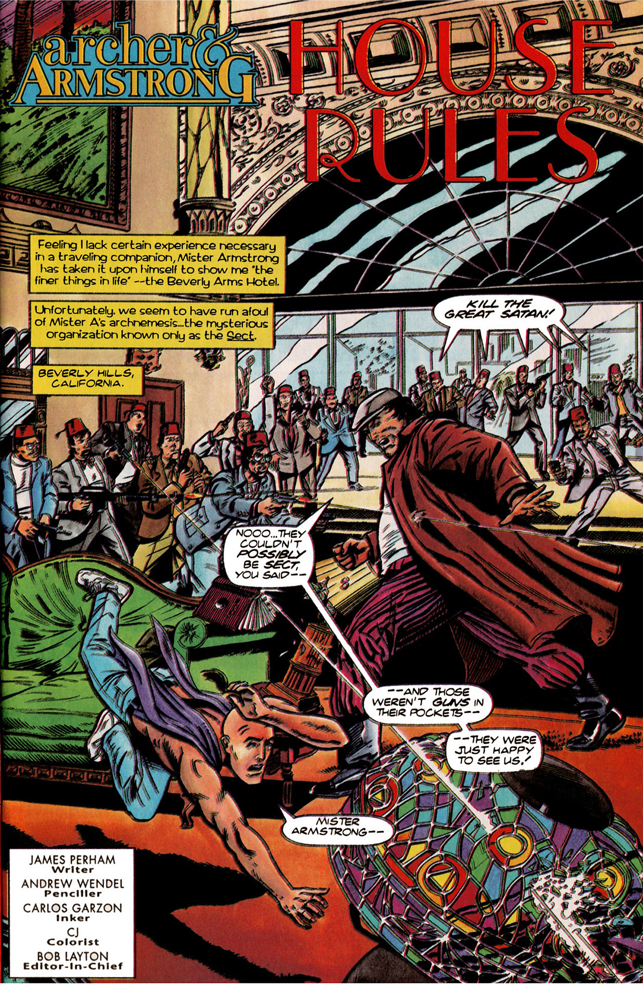 Read online Archer & Armstrong comic -  Issue #16 - 2