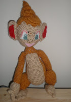 PATRON CHIMCHAR POKEMON AMIGURUMI 1906