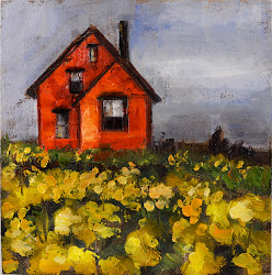paintings lever painting houses martha watercolor easy paint jour du painted weeks worth july tutorial techniques fiddled suppose wasn too
