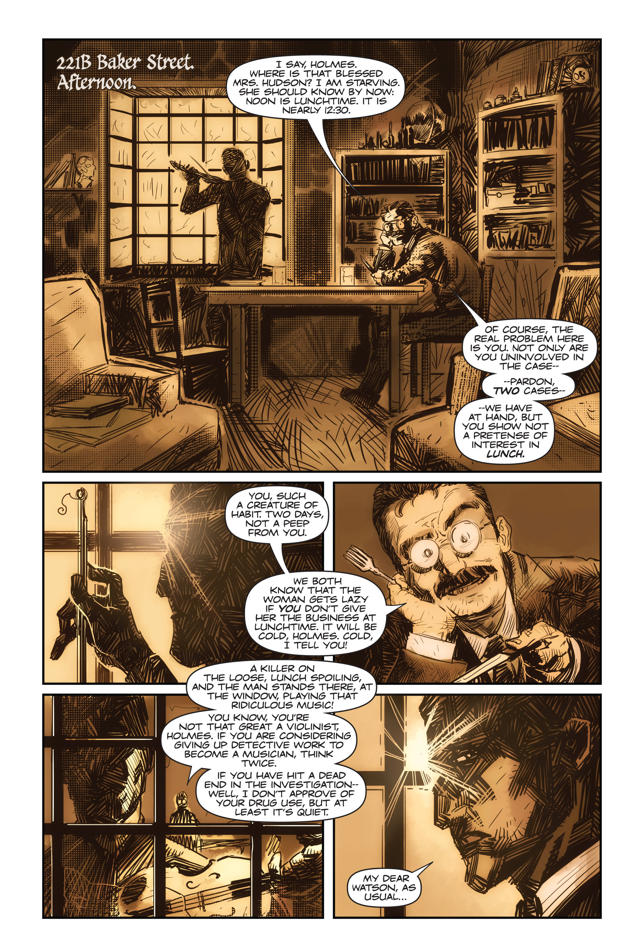 Read online Moriarty comic -  Issue # TPB 2 - 7