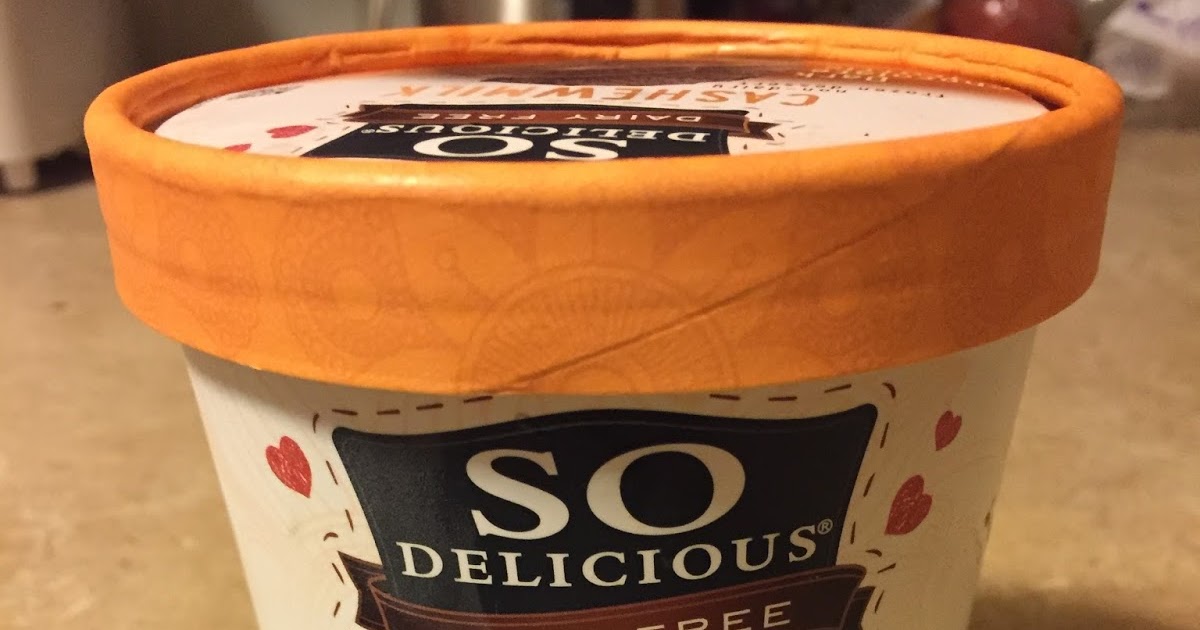 So Delicious Cashew Milk NonDairy Frozen Dessert Dark Chocolate Truffle